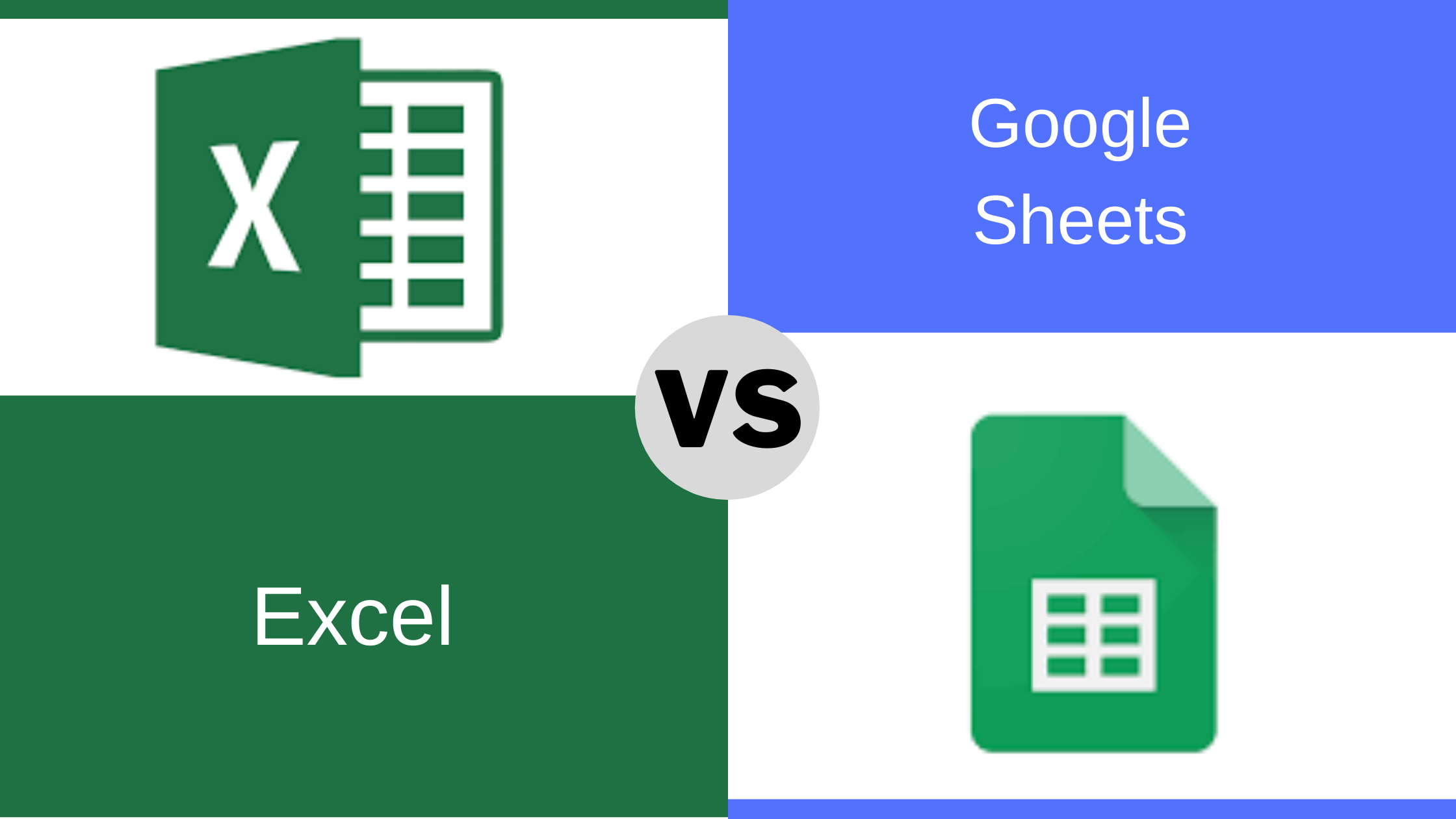 Microsoft Excel Vs Google Sheets Which One s Better For Business 